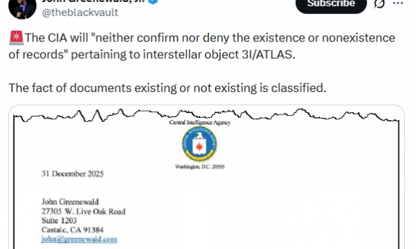 CIA chính thức phản hồi về sự tồn tại của người ngoài hành tinh