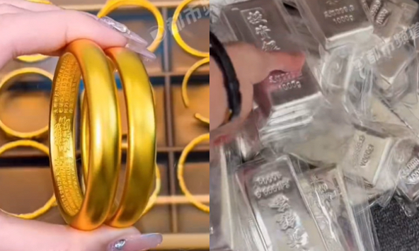 Phát hiện người phụ nữ thu về 3 tỷ đồng trong một buổi sáng nhờ bán 300g vàng và 20 thỏi bạc trong ngày giá đạt đỉnh