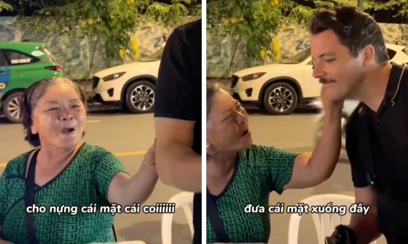 Bị người Việt 'nựng' mặt, khách Tây tuyên bố ghét đúng một thứ ở Việt Nam