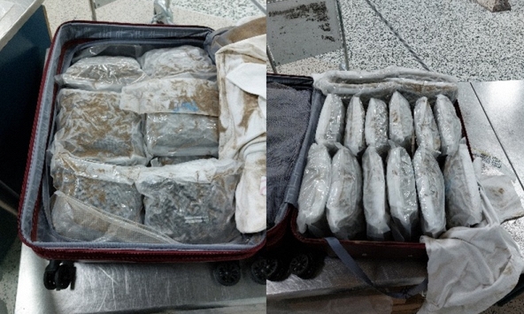 Nữ KOL 23 tuổi bị bắt vì buôn chất cấm, phát hiện 17 kg tang vật trong vali