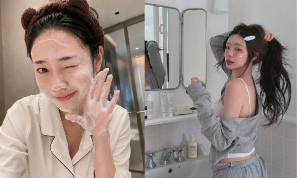 Nên rửa mặt trước hay tẩy da chết trước?