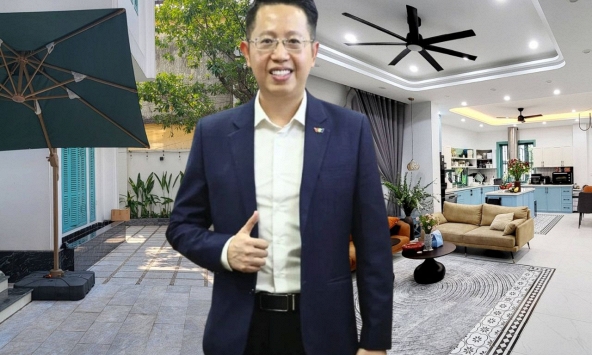 Biệt thự của nam BTV có profile 'khủng' nhất VTV: Sân vườn rộng, bên trong có một căn phòng rất đặc biệt