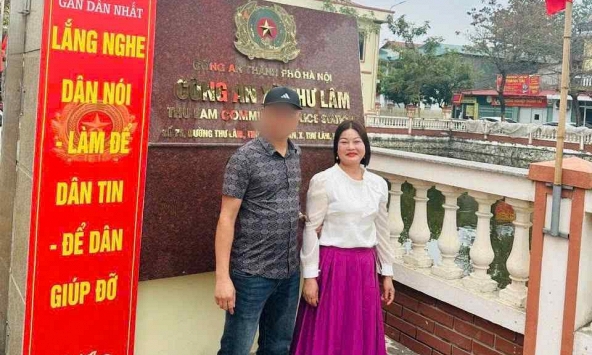 Bắt giữ Nguyễn Thị Sâm SN 1968