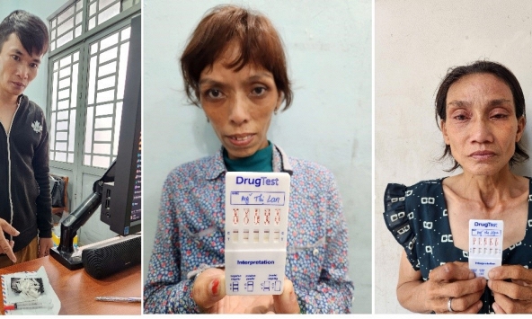 Kiểm tra túi xách, bắt giữ Nguyễn Thị Lan SN 1998