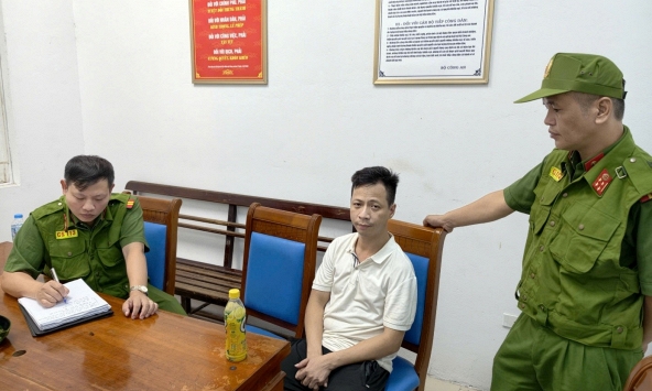113 khống chế, bắt giữ Nguyễn Đức Hiếu SN 1984