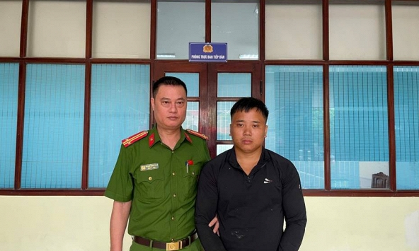 Bắt giữ Hoàng Văn Sáng 30 tuổi
