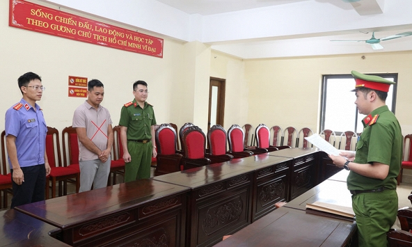 Quyết định khởi tố Nguyễn Mạnh Cường SN 1987
