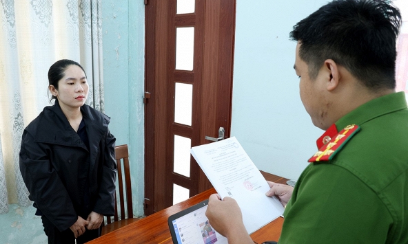 Khởi tố Cao Thị Thúy An, SN 1990
