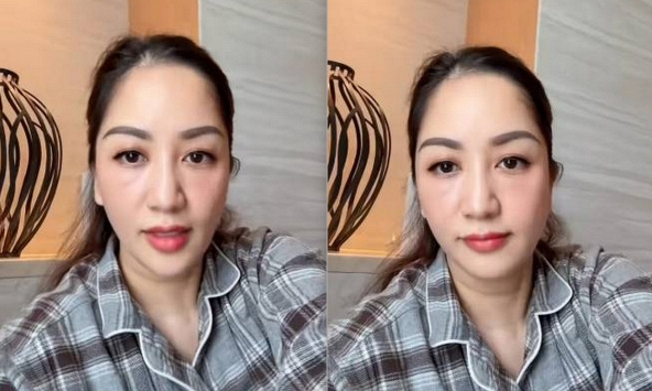 Khánh Thi báo tin vui từ Trung Quốc