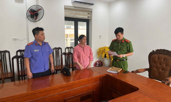 Quyết định khởi tố Bùi Thị Thon SN 1988
