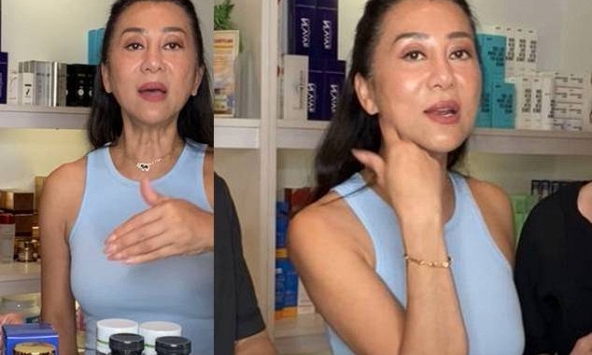 MC Kỳ Duyên 61 tuổi bị soi nhan sắc khi livestream
