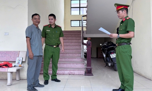 Khởi tố quản lý công ty Franking Việt Nam Nguyễn Quang Thiều