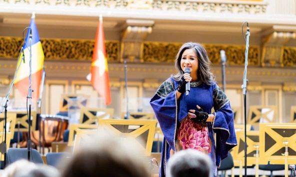 Diva Thanh Lam và dàn nghệ sĩ thăng hoa tại Hòa nhạc Hữu nghị Việt Nam - Romania ở Bucharest