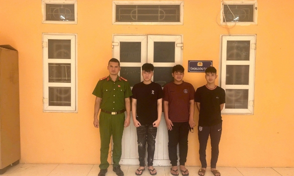 Công an bắt Phùng Thế Ngọc, Lê Thành Chung SN 2008 liên quan số tiền 60 triệu đồng