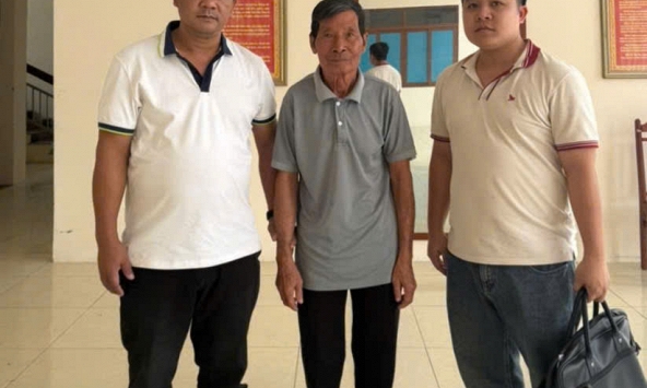 Bắt giữ đối tượng Hoàng Anh Đức 76 tuổi
