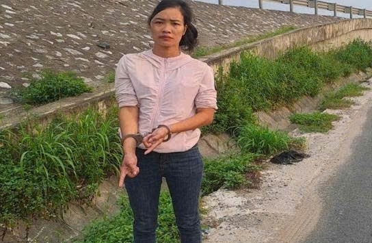 Kiểm tra hành chính, công an bắt giữ Vũ Thị Huệ SN 1992
