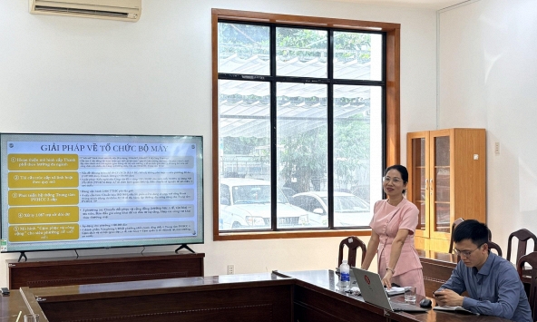 Cách PGS. TS. Nguyễn Thị Thu Hòa đưa dữ liệu vào quản lý công
