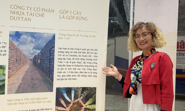 Gala trao giải Hành động vì cộng đồng - Human Act Prize 2024: Nữ giám đốc chia sẻ về câu chuyện truyền cảm hứng và trồng cây, trồng rừng