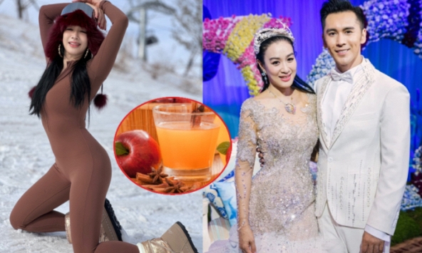 'Nữ thần phim 18+' gốc Việt U60 đứng cạnh chồng kém 12 tuổi vẫn xứng đôi nhờ chăm uống 1 cốc nước giảm béo, chống già