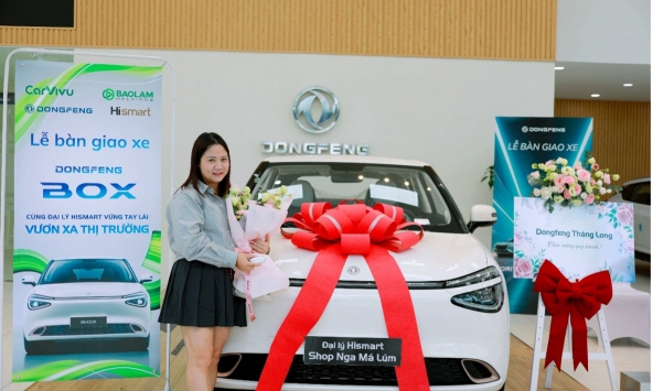 Hismart trao tặng xe điện Dongfeng Box cho đại lý: Kết nối thương hiệu, gắn bó cộng đồng