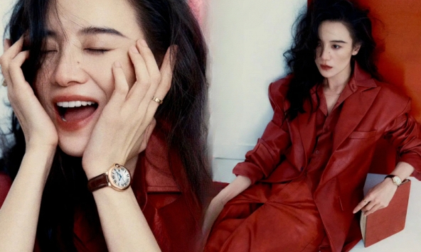 Tống Giai diện áo da màu đỏ xinh “ná thở”: 3 con giáp nên tranh thủ diện màu này trong tháng 12 để kéo hỷ khí, rước may về tay