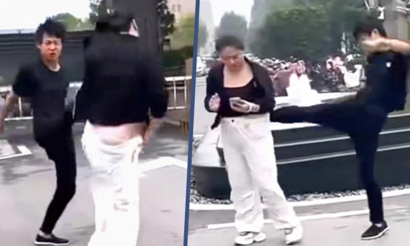 5 triệu người xem clip ẩu đả tưởng là bạo lực đường phố, ai ngờ mối quan hệ giữa 2 nhân vật mới là điều gây sốc