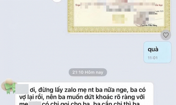 Dòng tin nhắn lạnh lùng ngày đầu năm của ông bố khiến cả nghìn người sững sờ: Không phải chuyện nhà mình mà sao đau lòng thế!