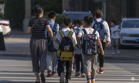 Quyết tâm cho con học trường xịn, mới được vài tháng, mẹ Hà Nội đã hối hận: Mỗi ngày con đều mệt lả, bố mẹ thì lục đục!