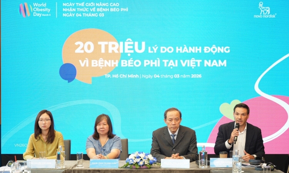 Novo Nordisk thúc đẩy hành động để thay đổi bệnh béo phì tại Việt Nam