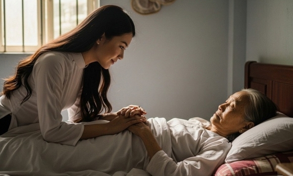 Tôi từ chối cơ hội đổi đời để ở nhà chăm mẹ chồng liệt, kết quả tôi “lãi lớn” không tưởng tượng nổi