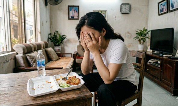 1 chiếc hộp cơm khiến bà mẹ bật khóc UẤT NGHẸN: Chi tiết nhỏ nhìn ra cả 1 bi kịch gia đình!