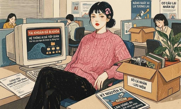 Sóng thần AI ập tới chốn công sở: Cú sốc mất việc dai dẳng hơn ta tưởng!