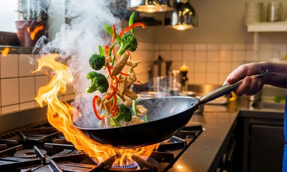 Tuyệt chiêu nấu ăn giúp 'đốt cháy' vận đen ngay lập tức