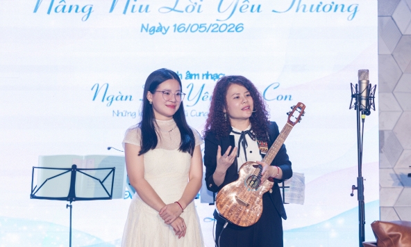 Ca sĩ Hà Ny và giảng viên piano Trúc Vy ra mắt dự án âm nhạc “Nâng Niu Lời Yêu Thương”