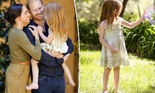 Meghan chia sẻ ảnh hiếm của Công chúa Lilibet tròn 5 tuổi