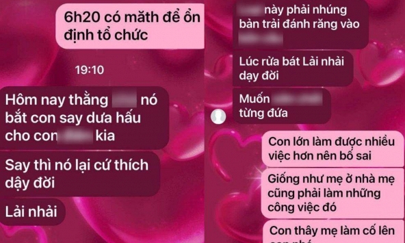 Bàng hoàng trước những dòng tin nhắn của một người mẹ và con trai 11 tuổi: Không thể tin vào mắt mình!