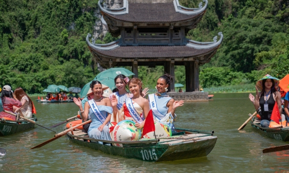 Miss Multicultural World 2026 quảng bá Ninh Bình tới cộng đồng quốc tế