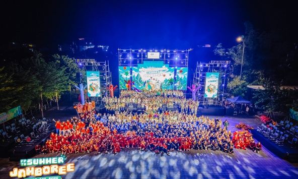Gần 3.000 học sinh, sinh viên toàn cầu vừa 'đổ bộ' hội trại FPTU Summer Jamboree 2026