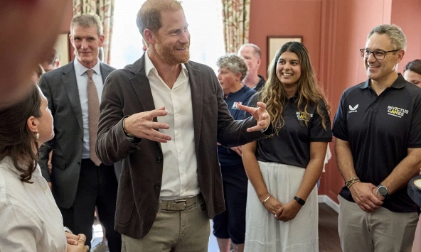Vương tử Harry âm thầm tham dự sự kiện tại London