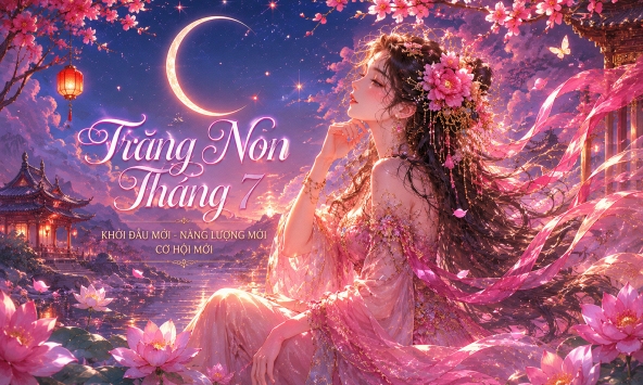 Trăng Non tháng 7 mang đến cơ hội gì cho 12 chòm sao?