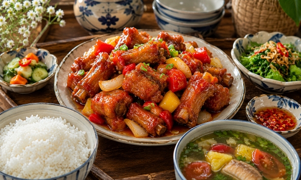 90% người làm sườn xào chua ngọt bỏ qua bước này nên nước sốt khó bám, sườn nhanh khô
