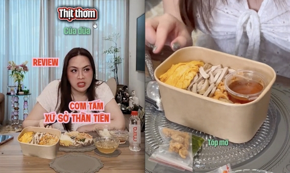 Hàng triệu view đổ về từ khoá “Cơm tấm Tri Tôn” trên MXH, hot đến nỗi TikToker Hoàng Anh Panda lẫn Cô Âu phải tuyên bố “kèm 1:1”
