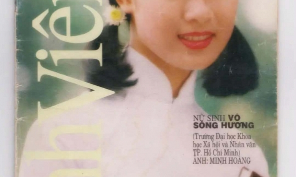 Tờ báo năm 1997 bỗng gây sốt MXH vì nữ sinh được lên trang bìa quá xinh: Ngoài đời cô gái này giờ đã là Tiến sĩ, giảng viên ĐH!