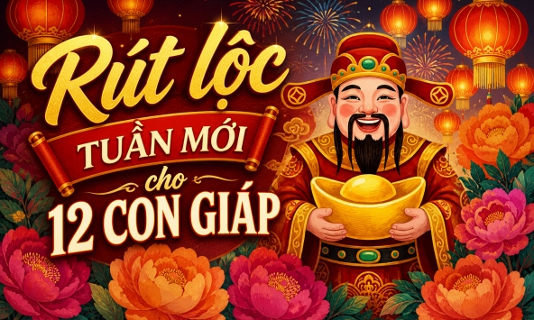 Rút lộc tuần mới (17/8 - 23/8) cho 12 con giáp: Ai được Thần Tài gõ cửa, ai sắp có bước ngoặt trong công việc?