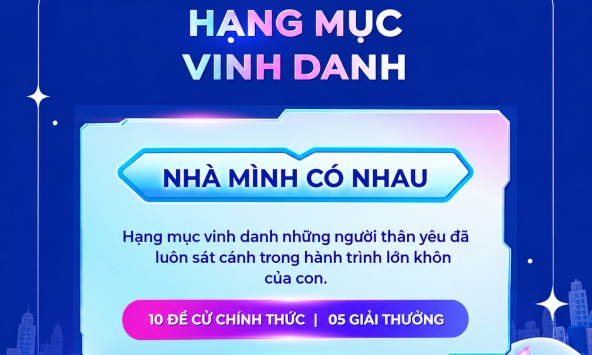 Hạng mục 'Nhà Mình Có Nhau' của WeFamily Awards 2026: Khi sự sẻ chia của gia đình là điểm tựa cho hành trình nuôi con thảnh thơi