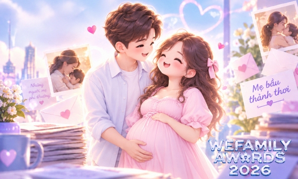 Muôn màu câu chuyện ở hạng mục 'Mẹ Bầu Thảnh Thơi' của WeFamily Awards 2026: Mang thai không phải cuộc chiến kiêng cữ mà là hành trình tự yêu thương