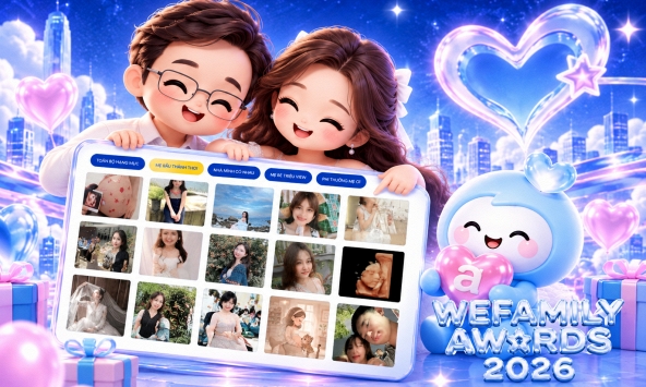 Bùng nổ đường đua: Hé lộ những con số ấn tượng từ cổng đề cử WEFAMILY AWARDS 2026