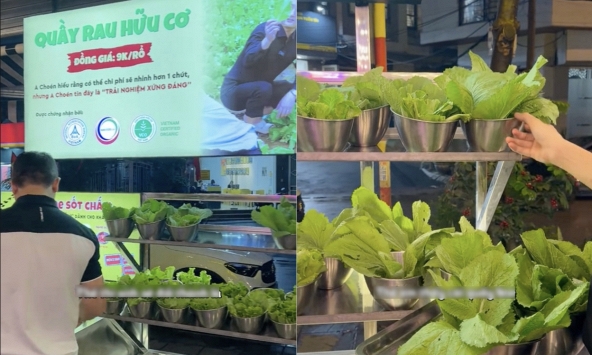Chuỗi nướng A Choén bất ngờ tính tiền rau 9.000 đồng/rổ, ông chủ nói gì?
