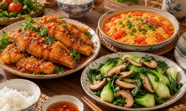 Đi chợ cầm vài chục nghìn, tôi định nấu đơn giản nhưng cuối cùng lại có mâm cơm rất ra gì