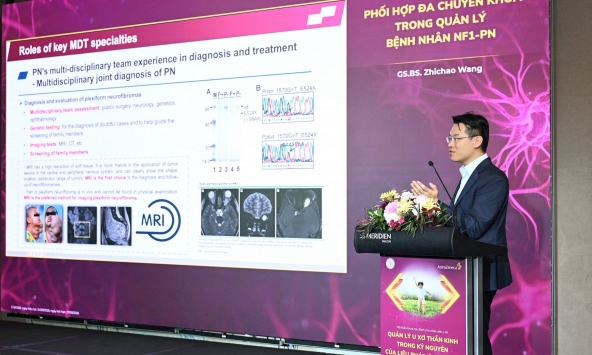 Bước tiến mới trong điều trị u xơ thần kinh tuýp 1
